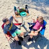 Docktail Boondocking Table - For Camping, RV's, Tailgating, Poolside, and Grill Prep