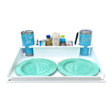 Docktail Boondocking Table - For Camping, RV's, Tailgating, Poolside, and Grill Prep