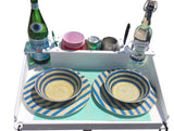 Docktail Boondocking Table - For Camping, RV's, Tailgating, Poolside, and Grill Prep