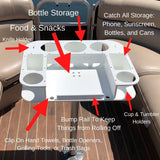 Docktail Butler Boat Table with Pedestal Table Attachment Options