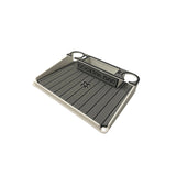 Docktail Utility Boat Table with Pontoon Boat Rail Mount