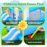 Extra Large Multifunctional Jump'N Slide Inflatable Bouncer With Blower (SAK81243)