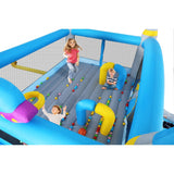 Extra Large Multifunctional Jump'N Slide Inflatable Bouncer With Blower (SAK81243)