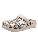 New Men Sandals Shoes Summer Beach Garden Flat Cool Slippers Arch Support Clogs Garden Shoes Slip-On Outdoor Beach Pool Shower Summer Sandals Slippers