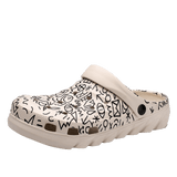 New Men Sandals Shoes Summer Beach Garden Flat Cool Slippers Arch Support Clogs Garden Shoes Slip-On Outdoor Beach Pool Shower Summer Sandals Slippers