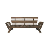 Alora Outdoor Adjustable Wooden Patio Daybed Sofa With Cushions (SAK41345)