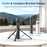 Portable Power Bank & Battery Pack for Starlink Mini | 45000mAh Battery Tripod Stand