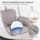 Premium Outdoor Hammock Egg Swing Chair With Stand, 70" (SAK42317)
