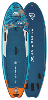 Aqua Marina RAPID 9'6" Inflatable Paddle Board River SUP