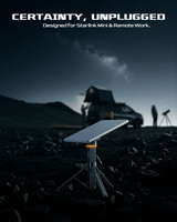 Portable Power Bank & Battery Pack for Starlink Mini | 45000mAh Battery Tripod Stand