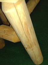 Rocking Outdoor Wooden Bench