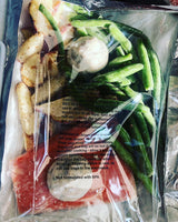 Dinner Kit Combo Box - 5 Meals: Halibut, Salmon, Cod, Flounder, & Shrimp