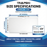 Big Game Cutting Boards HDPE Cutting Boards | 48 x 18 or 24 Inch | Juice Grooves