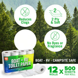 Boat and RV Toilet Paper